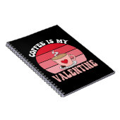 Carnet Le café est mon Valentin (Côté Droit)