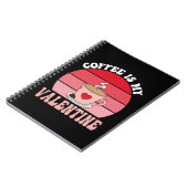 Carnet Le café est mon Valentin (Côté gauche)