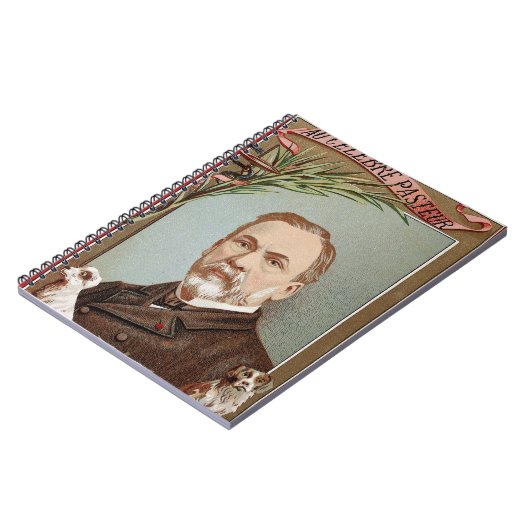 Carnet Le célèbre Portrait de Louis Pasteur (Côté gauche)