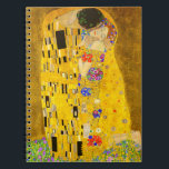 Carnet Le célèbre tableau de Gustav Klimt, The Kiss.<br><div class="desc">Le célèbre tableau de Gustav Klimt,  The Kiss. carnet. Célèbre peinture de Gustav Klimt.</div>