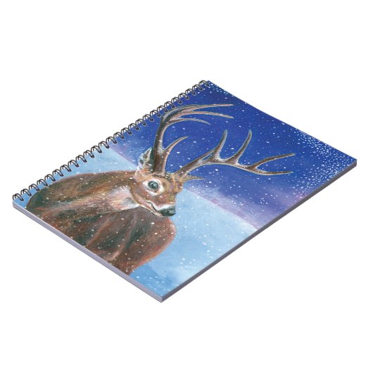 Carnet Le cerf rouge (Cervus elaphus) (Côté gauche)