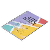 Carnet Le cerveau calcule les possibilités | Penseur math (Côté gauche)