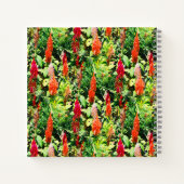 Carnet Le champ de fleurs..... (Dos)