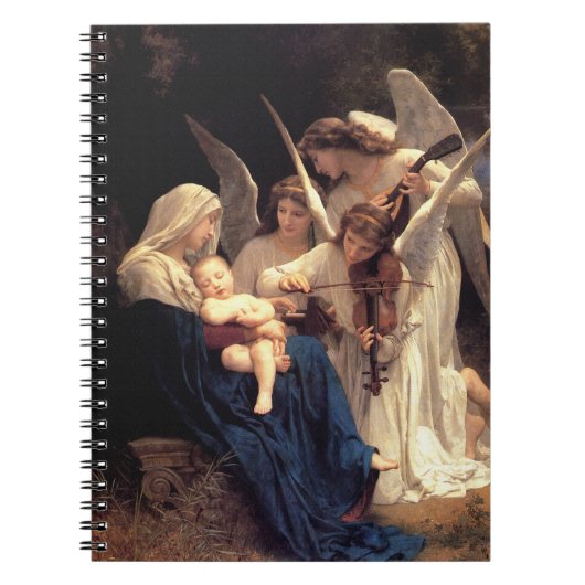 Carnet Le chant des anges, Bouguereau (Devant)