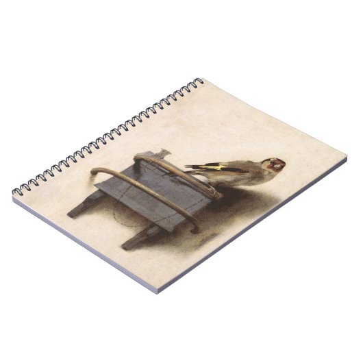 Carnet Le chardonneret (Côté gauche)