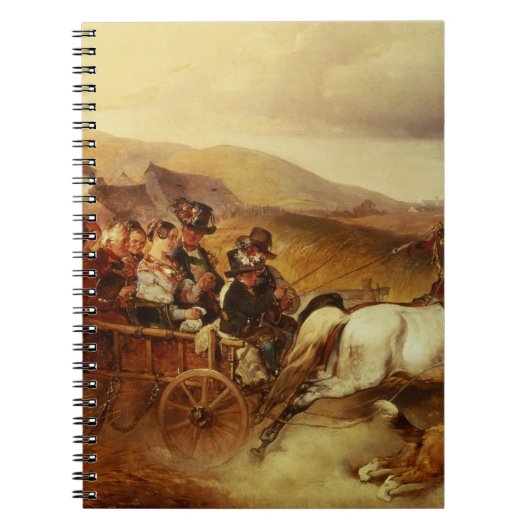Carnet Le chariot de mariage (Devant)
