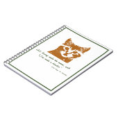 Carnet : Le chat (Côté gauche)