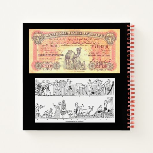 Carnet "Le chat de Pharaon" (Dos)