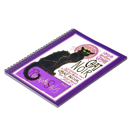 Carnet Le chat noir (Côté gauche)