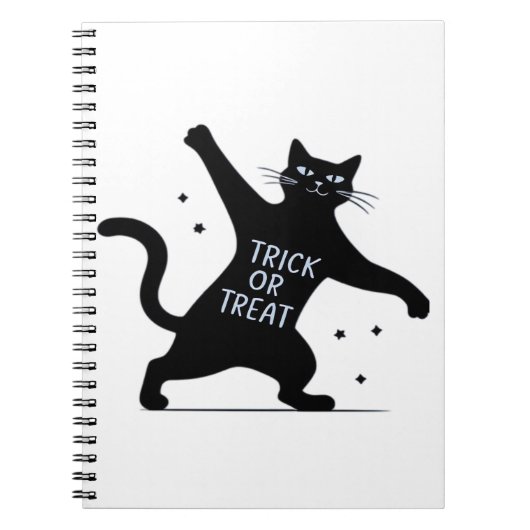 Carnet Le Chat Noir Dancing Spooktacular Trick-or-Trea (Devant)