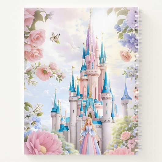 Carnet Le château de fée (Dos)