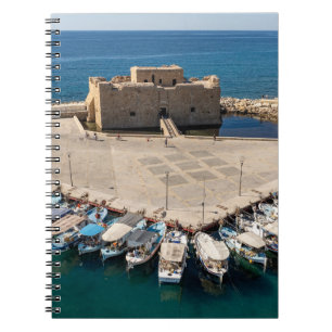 Carnet Le château et le port de Paphos - photo originale