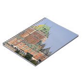 Carnet Le château Frontenac à Québec, Canada. (Côté gauche)