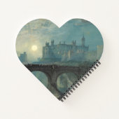 Carnet Le château William Turner Alnwick (Dos)