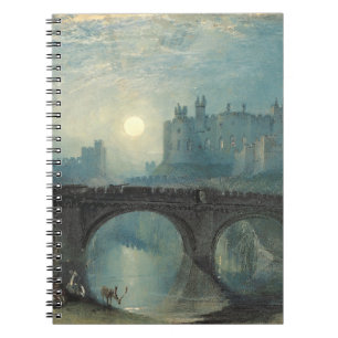 Carnet Le château William Turner Alnwick