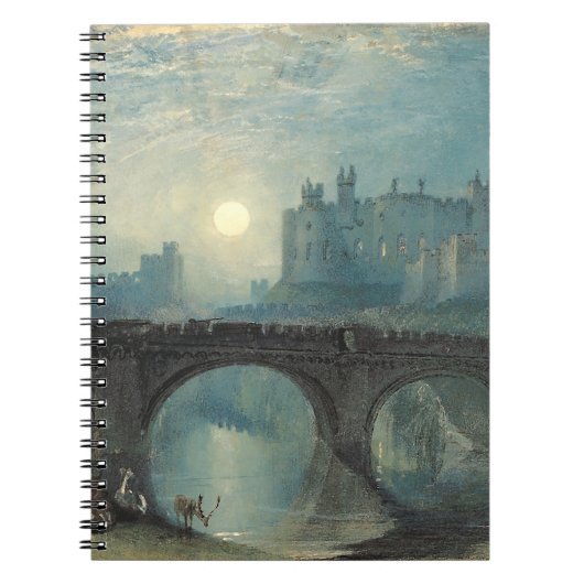 Carnet Le château William Turner Alnwick (Devant)