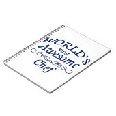 Carnet Le chef le plus impressionnant du monde (Côté gauche)