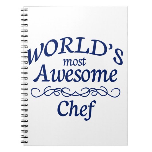 Carnet Le chef le plus impressionnant du monde (Devant)