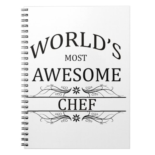 Carnet Le chef le plus impressionnant du monde (Devant)