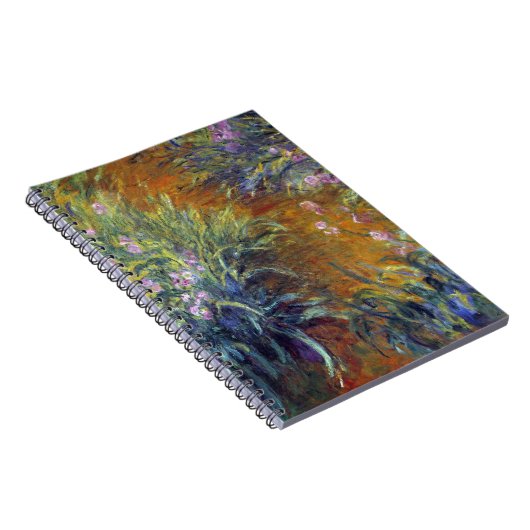 Carnet Le chemin à travers les Irises par Claude Monet (Côté Droit)