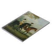 Carnet Le chéri. Équitation de Marcia Pitt avec son (Côté gauche)