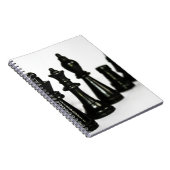 Carnet Le chiffre noir d'échecs rapièce la perspective (Côté Droit)