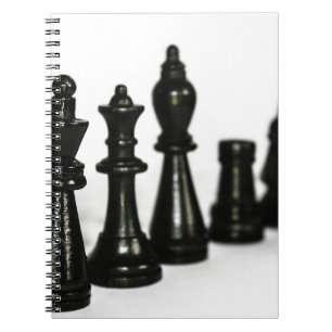 Carnet Le chiffre noir d'échecs rapièce la perspective
