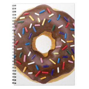 Carnet Le chocolat arrosent le beignet