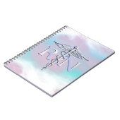 Carnet Le chrome aiment le caducée de RN dans le style de (Côté gauche)