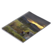 Carnet Le ciel couché sur les vignes et le cabine histori (Côté gauche)