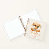 Carnet Le citrouille du Carrousel d'automne est sur le ch (Intérieur)