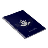 Carnet Le Claddagh (Argent) (Côté Droit)