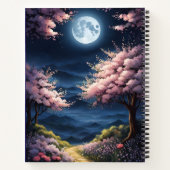 Carnet Le clair de lune en fleurs (Dos)