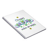 Carnet Le Clogging Me Rend Heureux (Côté Droit)