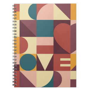 Carnet Le coeur de Valentine, arrière - plan abstrait.