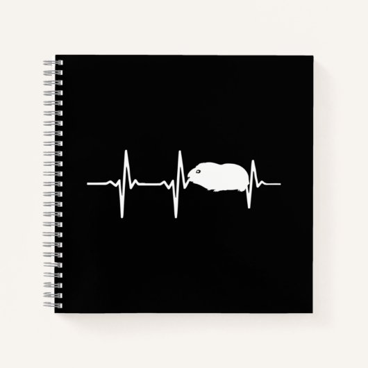 Carnet Le coeur du cochon de Guinée (Devant)