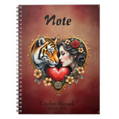 Carnet Le coeur du désert caché, (Devant)