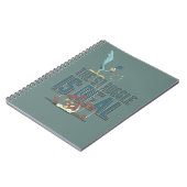 Carnet Le combat est réel ROAD RUNNER™ & Bip Bip et Coyot (Côté gauche)