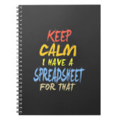Carnet Le Comptable A Une Feuille De Calcul Pour Cela (Devant)
