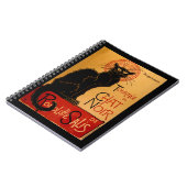 Carnet Le Conversation Noir de Steinlen (Côté gauche)