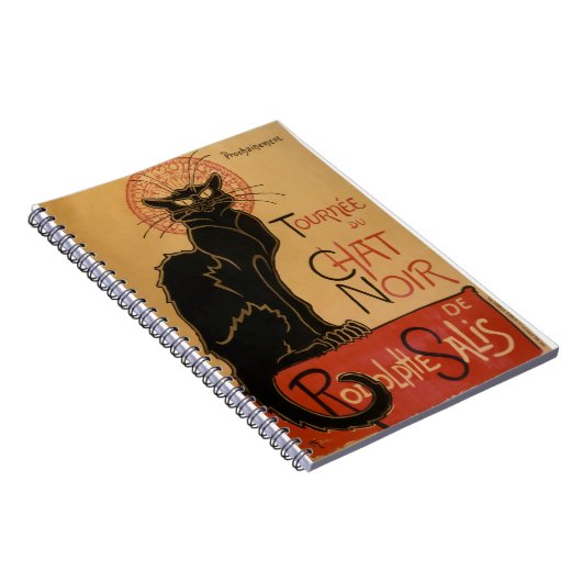 Carnet Le conversation Noir - Steinlen (Côté Droit)