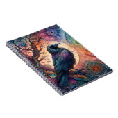 Carnet Le Corbeau de la vie Mandala Pagan (Côté Droit)