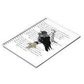 Carnet Le Corbeau d'Edgar Allan Poe (Côté gauche)