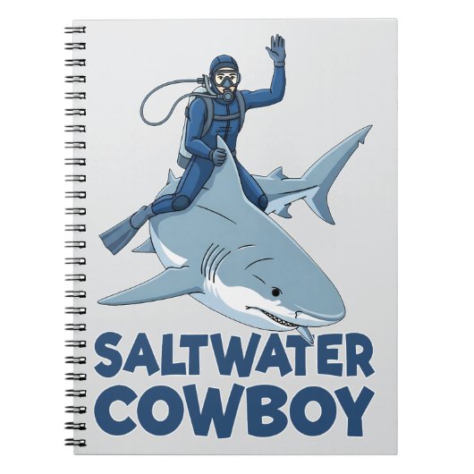 Carnet Le Cowboy d'eau salée (Devant)
