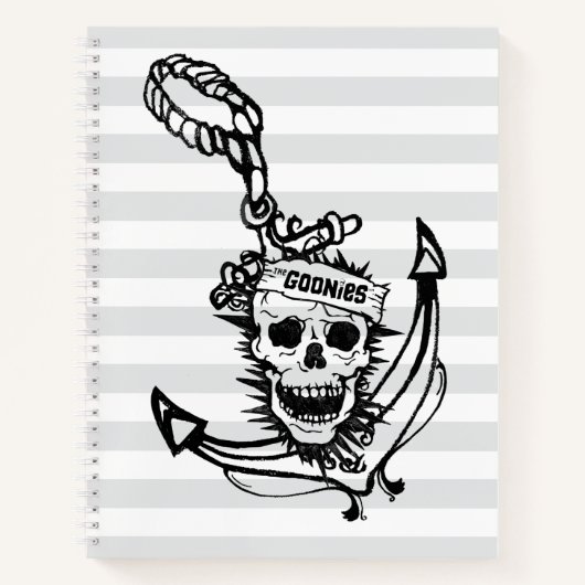 Carnet Le crâne et l'Ancre des Goonies (Devant)