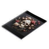 Carnet le crâne heureux (Côté gauche)