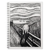 Carnet le cri d'Edvard Munch (Devant)