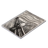Carnet Le cri Edvard Munch (Côté gauche)