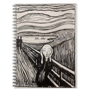 Carnet Le cri Edvard Munch