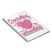 Carnet Le Crochet M'Empêche De Me Démêler (Côté Droit)